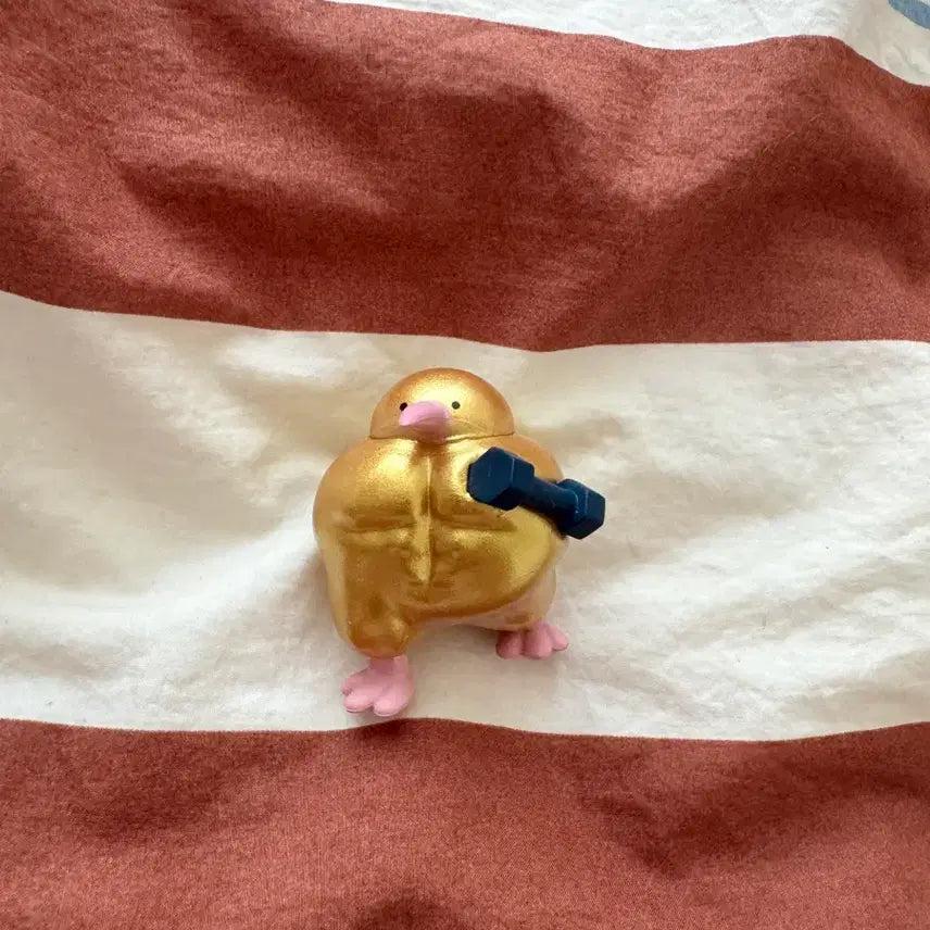 [BUNJANG] Muscle Duck Gacha Figure Sealed / 운동하는 근육 오리 가챠 미개봉 새상품