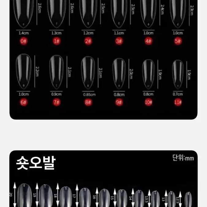 [BUNJANG] Handmade Magnetic Cherry Nail Tips / 체리 자석 수제네일팁