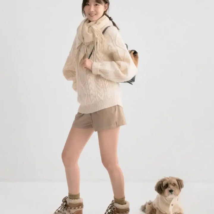 [BUNJANG] Depound Fisherman Cable Knit Pullover / 드파운드 피셔맨 케이블 풀오버 니트