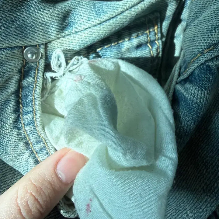 [BUNJANG] Balloon Fit Jeans / 에이블리 벌룬핏 청바지