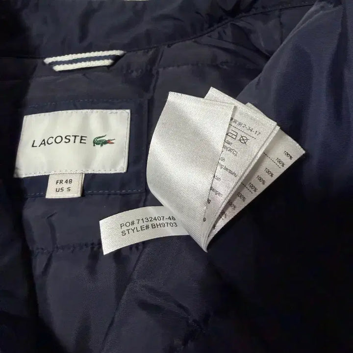 [BUNJANG] Lacoste Navy Jacket / Lacoste 라코스테 네이비 컬러 자켓입니다