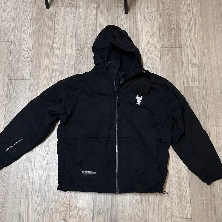 [BUNJANG] Life Work Windbreaker Training Set (M) / 라이프워크 바스락재질 바람막이 트레이닝 세트 셋업 m