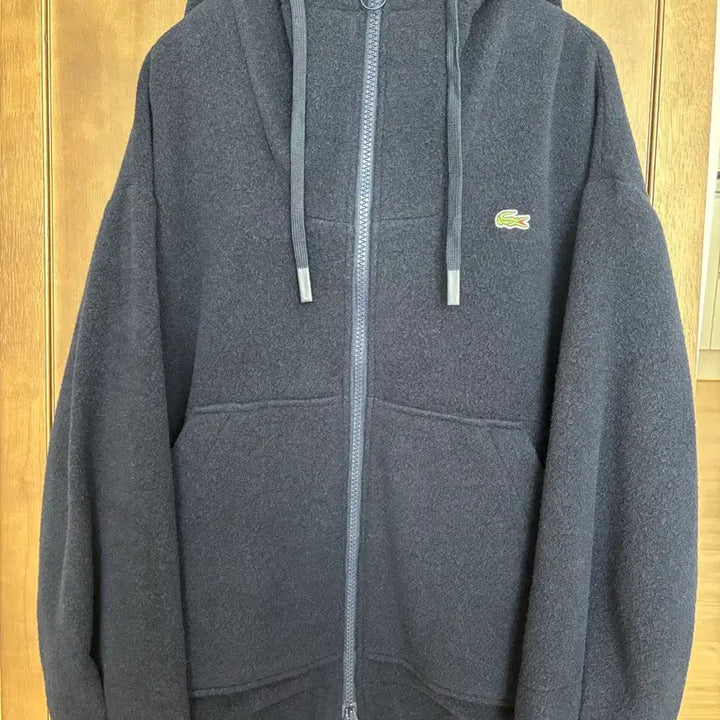 [BUNJANG] Lacoste Navy Hooded Coat / 라코스테 네이비 후드 코트