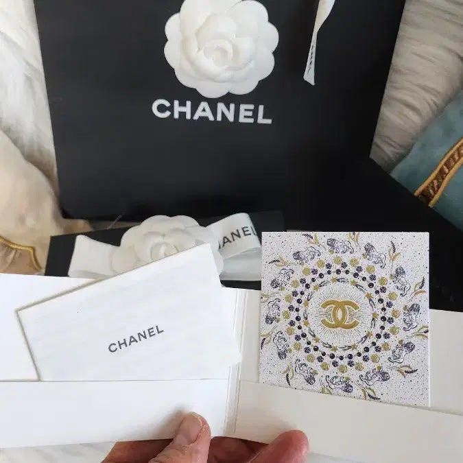 [BUNJANG] Chanel Classic Cardholder Set / 8-2)샤넬 카드지갑(박스쇼핑백 까멜리아셋트가격임)더스트추가구매
