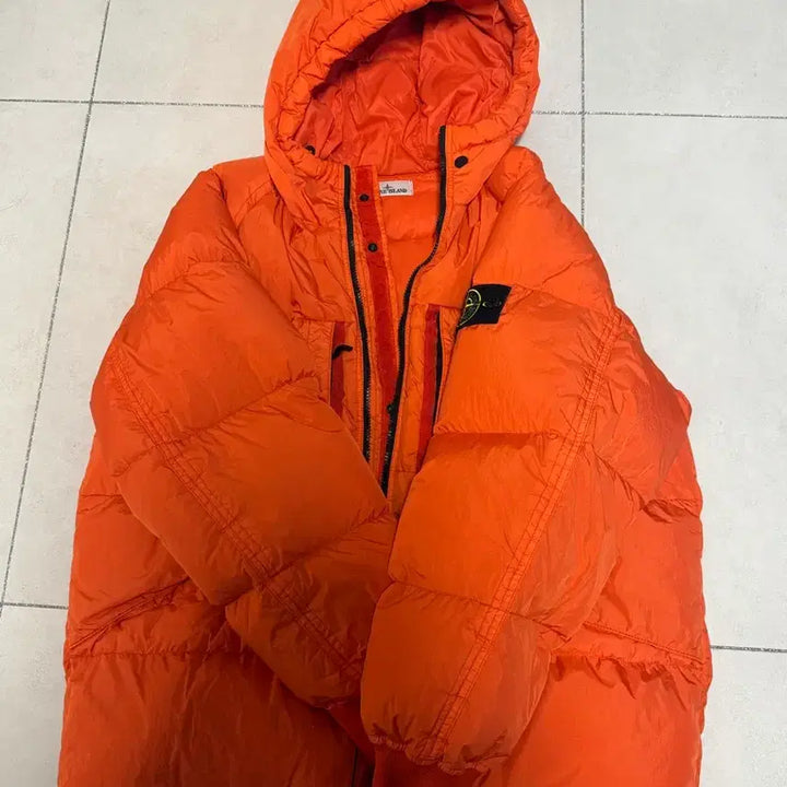 [BUNJANG] Stone Island Crinkle Laps Jacket / 스톤아일랜드 크링클랩스 패딩 XL