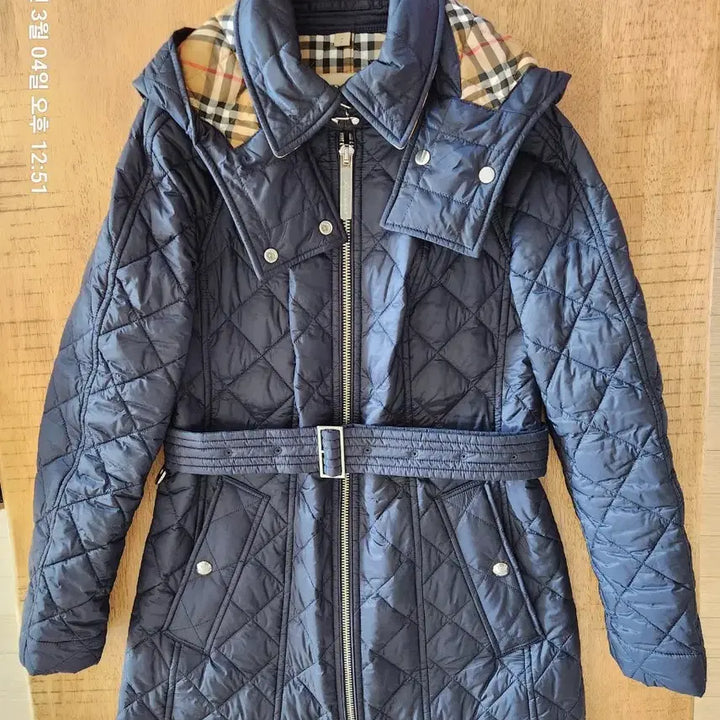 [BUNJANG] Burberry Quilted Jacket / 버버리 보우턴 퀼팅자켓