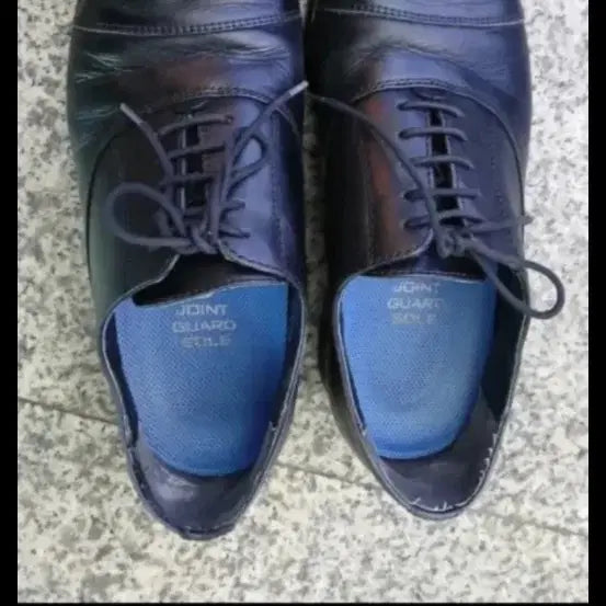 [BUNJANG] Generic Black Leather Shoes 255mm / 남성 검정 구두 255mm