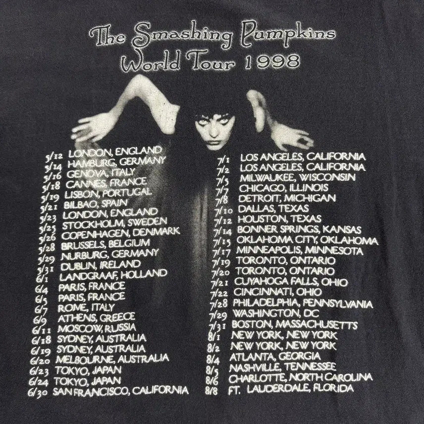 [BUNJANG] Smashing Pumpkins Adore Vintage T-shirt / 90s Smashing Pumpkins Adore 스매싱펌킨스 티셔츠