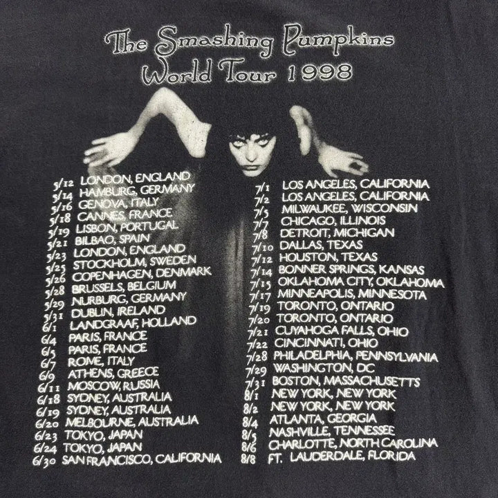 [BUNJANG] Smashing Pumpkins Adore Vintage T-shirt / 90s Smashing Pumpkins Adore 스매싱펌킨스 티셔츠