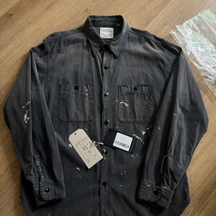 [BUNJANG] FULLCOUNT 4810HW-SP Chambray Shirt / 풀카운트 FULLCOUNT 4810HW-SP Chambray Shirt