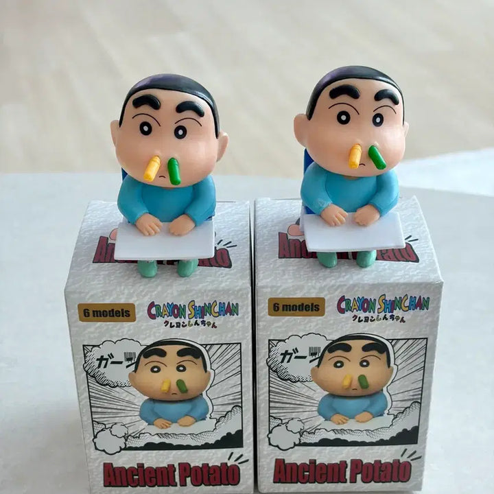 [BUNJANG] Crayon Shin-chan Potato Head Series Figure / 크레용 짱구 신짱 감자머리 시리즈 피규어