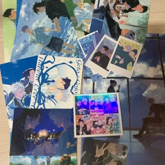 [BUNJANG] Geto &amp; Gojo Fan Goods Bundle Set / 게토고죠 굿즈 회지 일괄 판매 청무