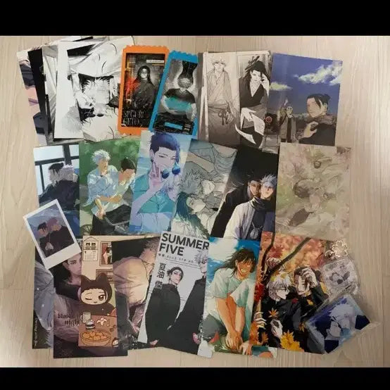 [BUNJANG] Geto &amp; Gojo Fan Goods Bundle Set / 게토고죠 굿즈 회지 일괄 판매 청무