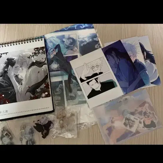 [BUNJANG] Geto &amp; Gojo Fan Goods Bundle Set / 게토고죠 굿즈 회지 일괄 판매 청무