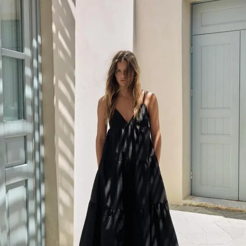 [BUNJANG] ZARA Panel Midi Dress / [새상품]자라 패널 미디원피스