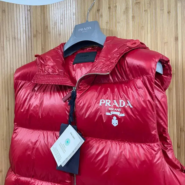 [BUNJANG] Prada Re-Nylon Padded Vest / 새상품 프라다 리나일론 패딩 조끼 다운 베스트