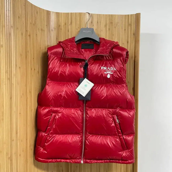 [BUNJANG] Prada Re-Nylon Padded Vest / 새상품 프라다 리나일론 패딩 조끼 다운 베스트