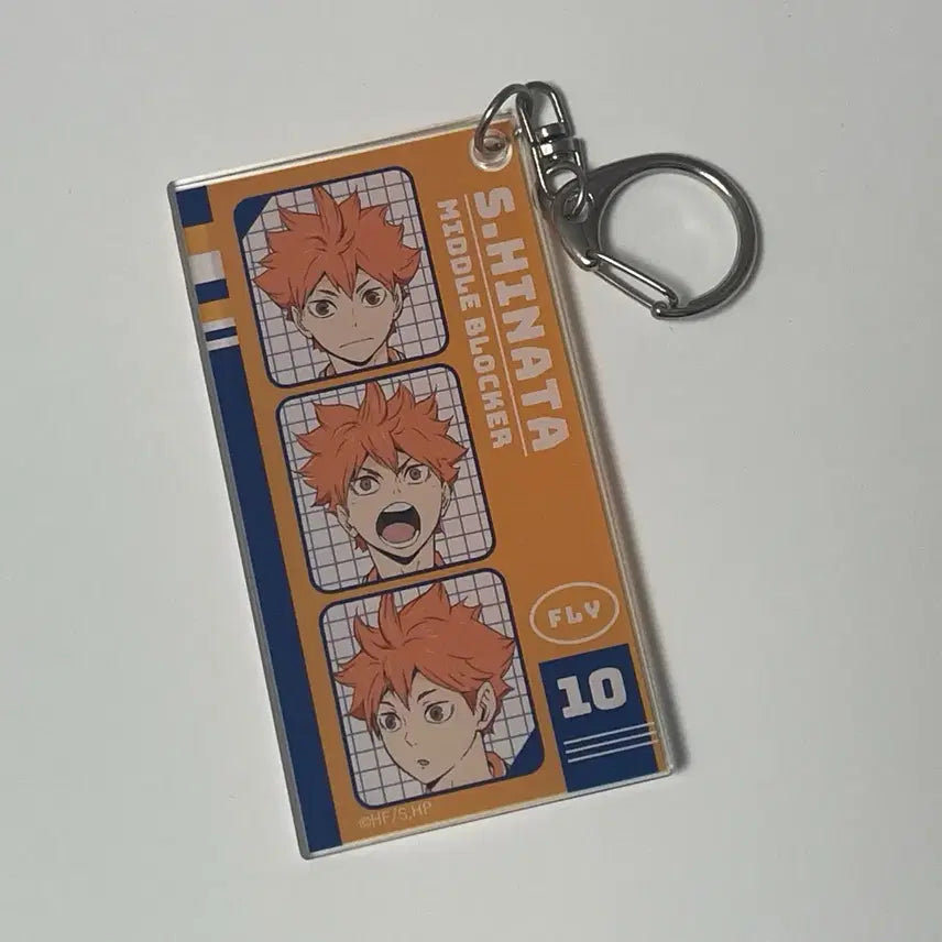[BUNJANG] Haikyu Hinata Acrylic Keychain / 하이큐 히나타 아크릴 키링