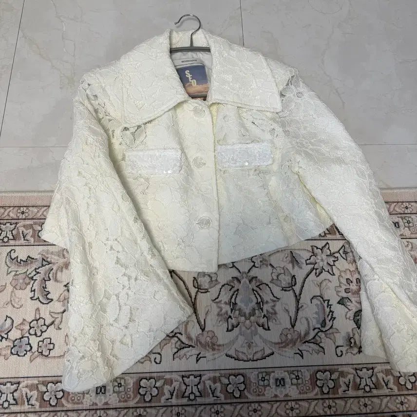 [BUNJANG] Seo Cookie White Lauren Jacket / 서쿠키 화이트로렌 자켓