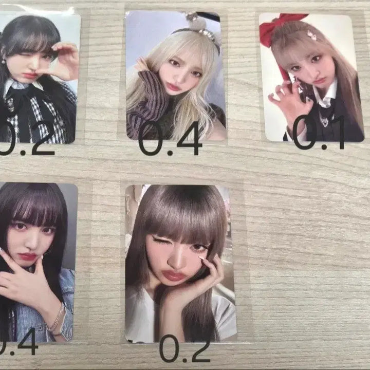 [BUNJANG] IVE Liz, Rei Photocard / 아이브 리즈, 레이 포토카드