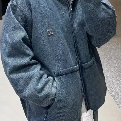 [SOLD OUT] [52] 25FW 우영미 블루 데님 후드 자켓