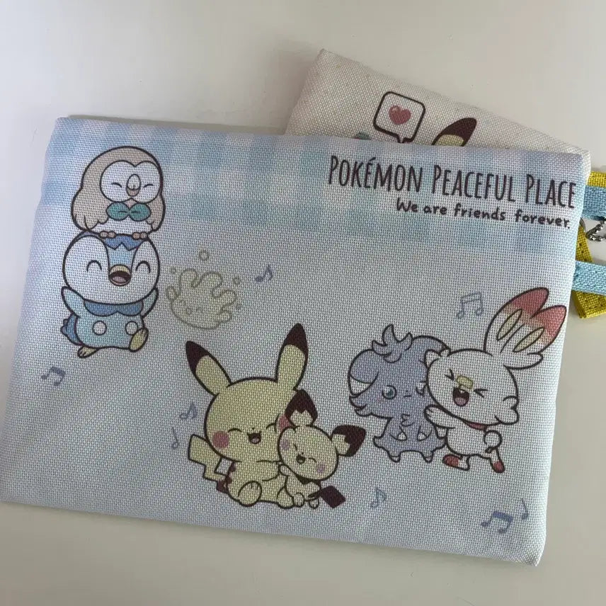 [BUNJANG] Pokemon Scorbunny Espurr Pichu Pouch Set / 포켓몬스터 포켓피스 포케피스 포켓몬 파우치 세트 염버니 냐스퍼 피츄