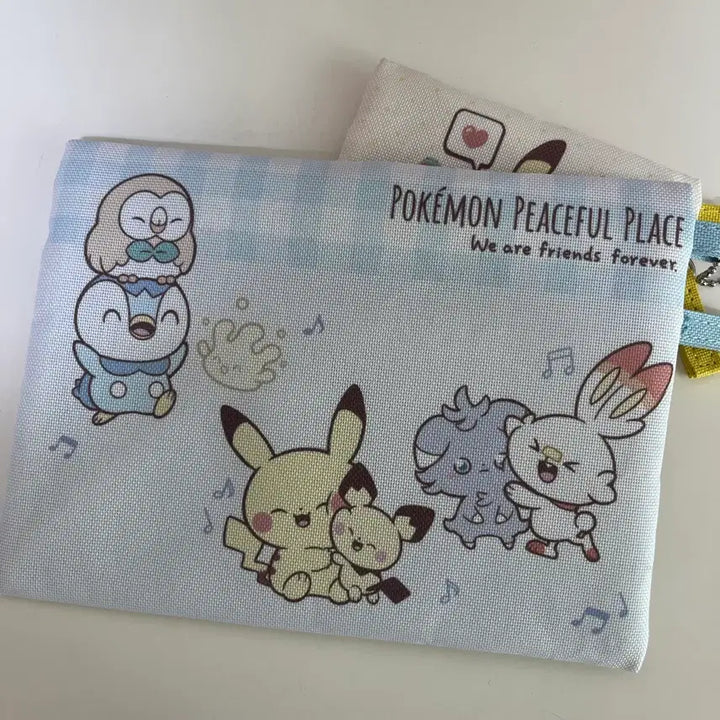 [BUNJANG] Pokemon Scorbunny Espurr Pichu Pouch Set / 포켓몬스터 포켓피스 포케피스 포켓몬 파우치 세트 염버니 냐스퍼 피츄