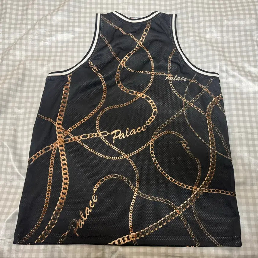 [BUNJANG] Palace Chain Basketball Vest Black 23FW XL / [XL] 팔라스 체인 베스킷볼 베스트 블랙 23FW