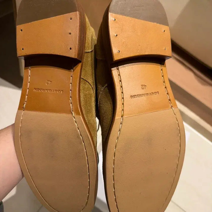 [BUNJANG] Lost Garden Uniform Field Boots Beige / [42]로스트가든 유니폼 필드부츠 베이지