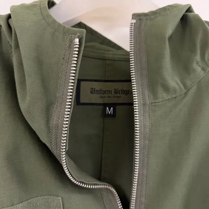 [BUNJANG] Uniform Bridge Khaki Half Field Jacket M / 유니폼브릿지 카키색 하프 야상 M사이즈