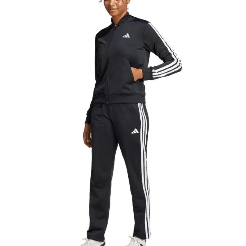 [BUNJANG] Adidas Women's Three Stripe Tracksuit Set JD5434 / [새상품]아디다스 여성 트레이닝세트 삼선 트랙저지 집업세트 JD5434