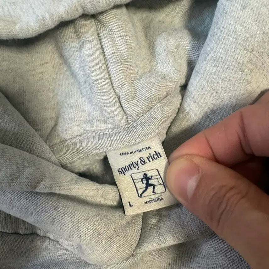 [BUNJANG] Sporty & Rich Hoodie L / 스포티앤리치 후드티 L