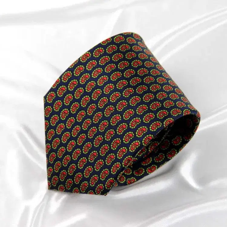 [BUNJANG] Nina Ricci Paisley Silk Tie / 니나리치 9cm S등급 프랑스 페이즐리 남자 명품 넥타이