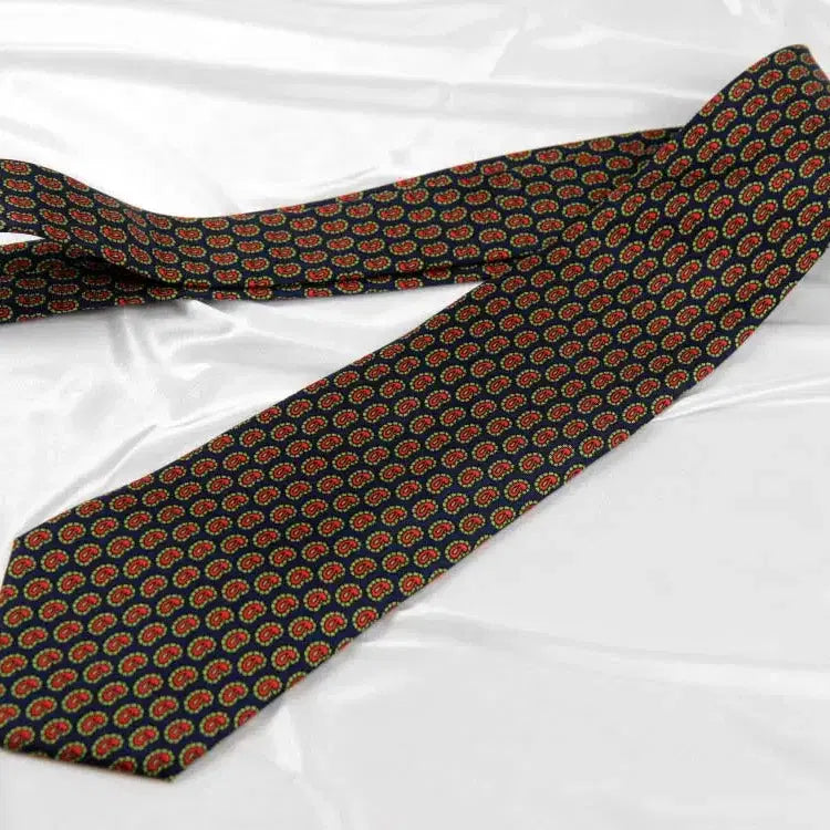 [BUNJANG] Nina Ricci Paisley Silk Tie / 니나리치 9cm S등급 프랑스 페이즐리 남자 명품 넥타이
