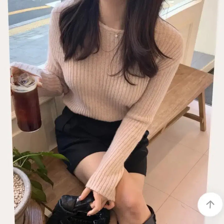 [BUNJANG] Mohair Knit Sweater / 모헤어 니트