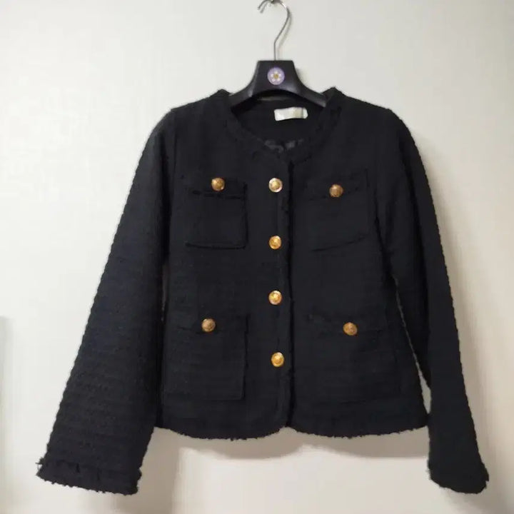 [BUNJANG] Gold Button Tweed Jacket / 금색단추 트위드 자켓