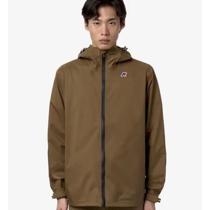 [BUNJANG] K-Way Chamel Travel Jacket (Khaki Brown, L) / 까웨 샤멜 트래블 자켓 L사이즈