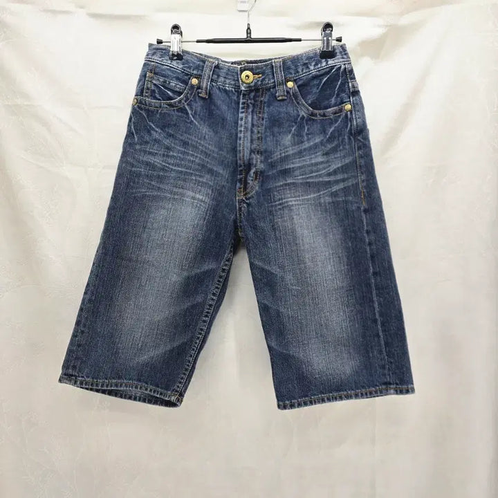 [BUNJANG] Y2K Studded Denim Half Pants / Y2K 스터드 데님 하프팬츠 [A40306]
