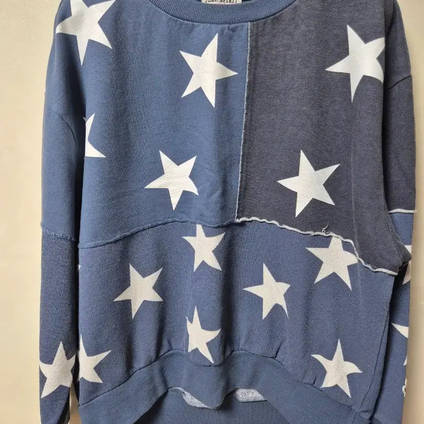 [BUNJANG] Jeep Spirit Pattern Sweatshirt / Jeep Spirit 별 패턴 맨투맨 티셔츠