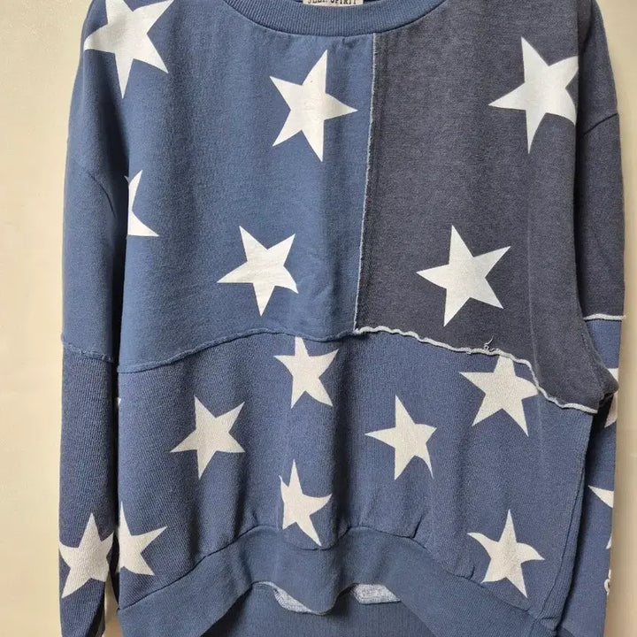 [BUNJANG] Jeep Spirit Pattern Sweatshirt / Jeep Spirit 별 패턴 맨투맨 티셔츠