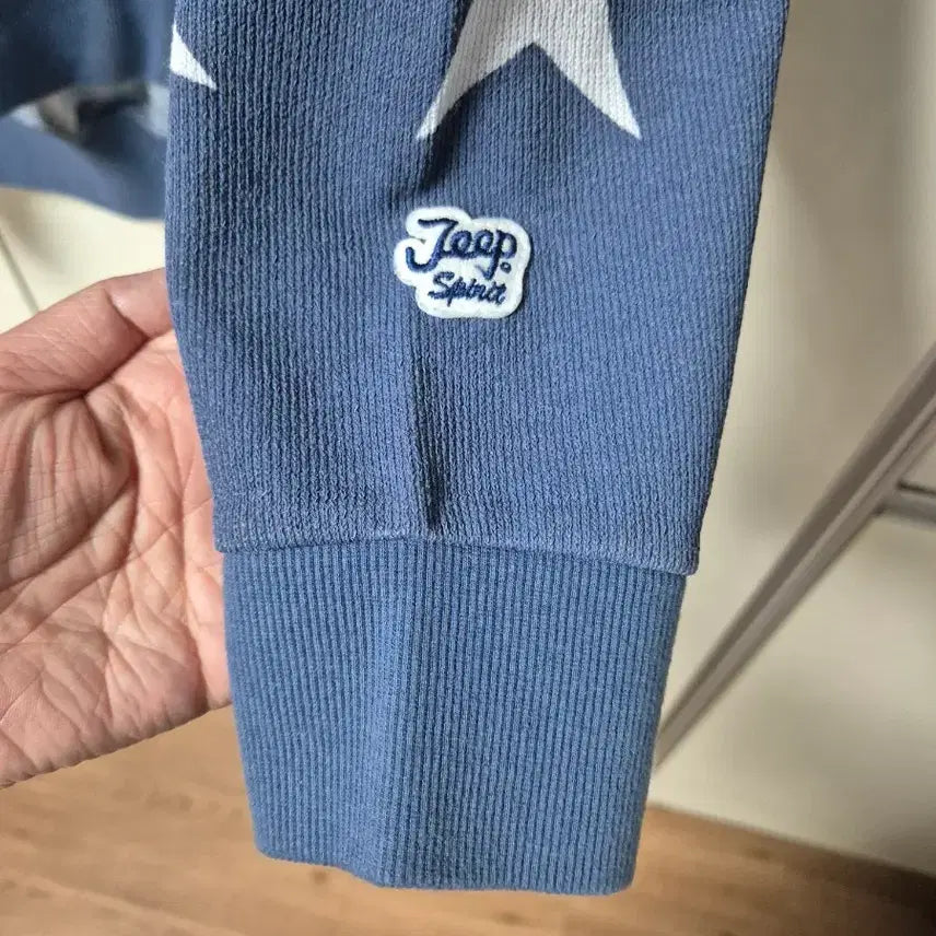 [BUNJANG] Jeep Spirit Pattern Sweatshirt / Jeep Spirit 별 패턴 맨투맨 티셔츠