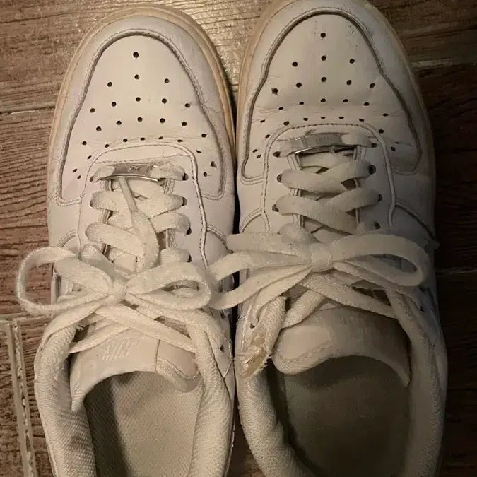 [BUNJANG] Nike Air Force 1 All White Sneakers / 나이키 에어포스1 올백 운동화