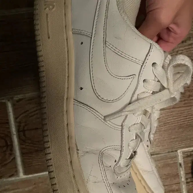 [BUNJANG] Nike Air Force 1 All White Sneakers / 나이키 에어포스1 올백 운동화