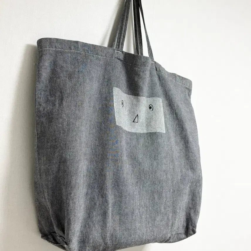 [BUNJANG] Mina Perhonen Denim Tote Bag / 미나페르호넨 가방