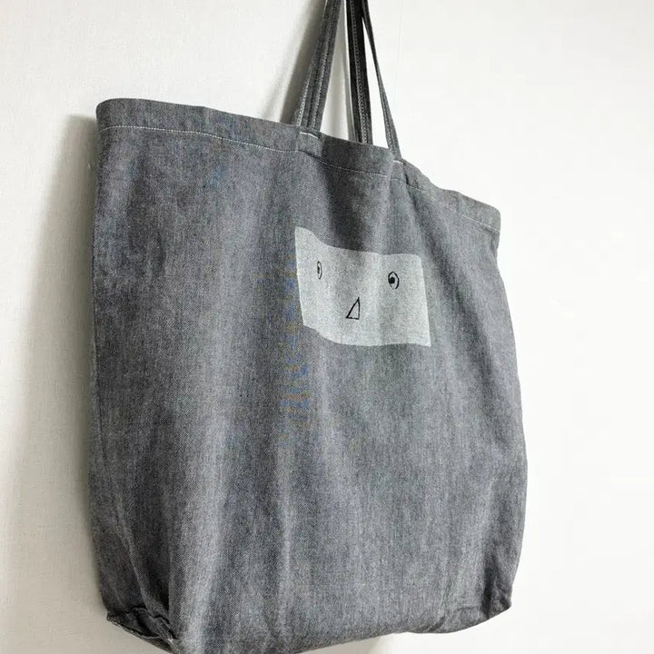 [BUNJANG] Mina Perhonen Denim Tote Bag / 미나페르호넨 가방