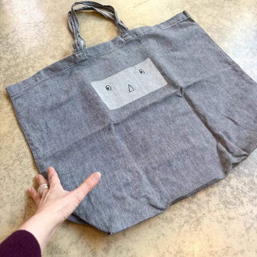 [BUNJANG] Mina Perhonen Denim Tote Bag / 미나페르호넨 가방