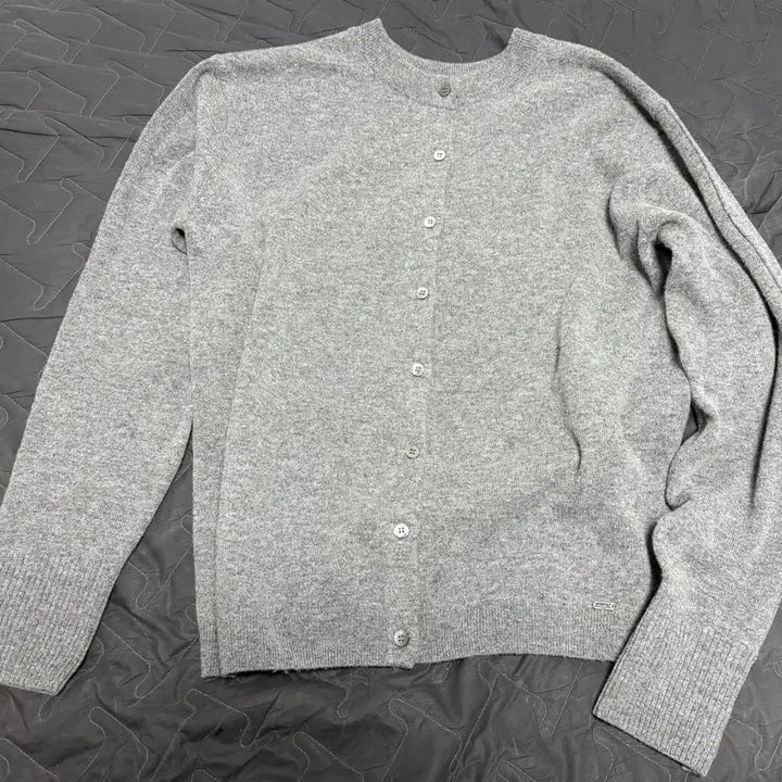 [BUNJANG] UmaMung Cashmere Gray Cardigan / 우마뭉 캐시미어 가디건 그레이 L