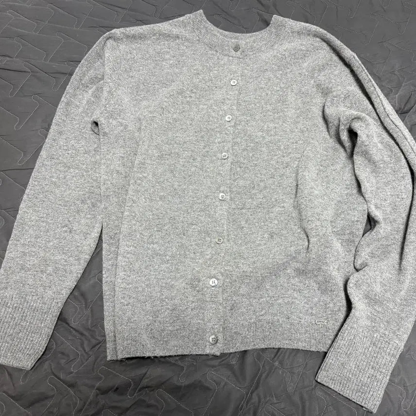 [BUNJANG] UmaMung Cashmere Gray Cardigan / 우마뭉 캐시미어 가디건 그레이 L