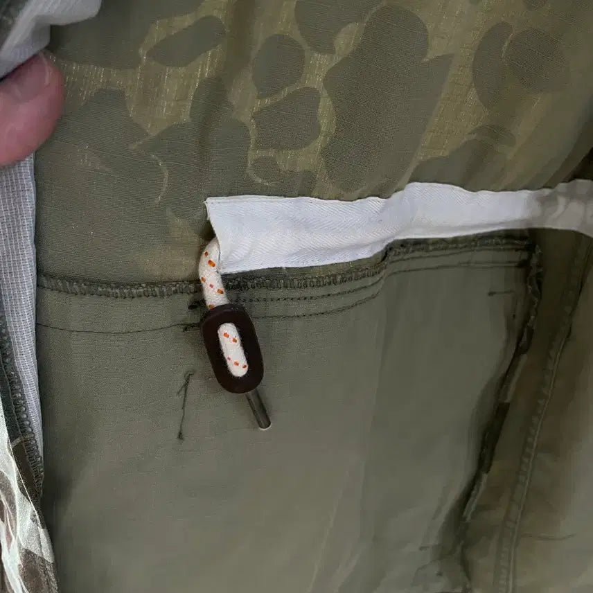 [BUNJANG] Button Camo Military Jacket / 버튼 카모 밀리터리 자켓