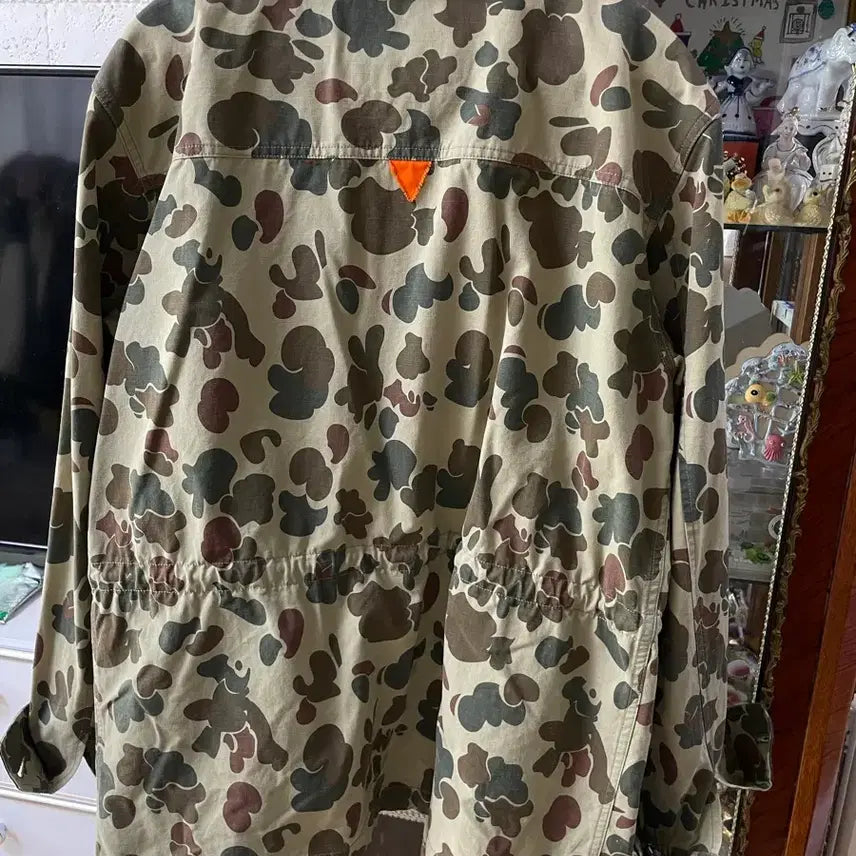 [BUNJANG] Button Camo Military Jacket / 버튼 카모 밀리터리 자켓